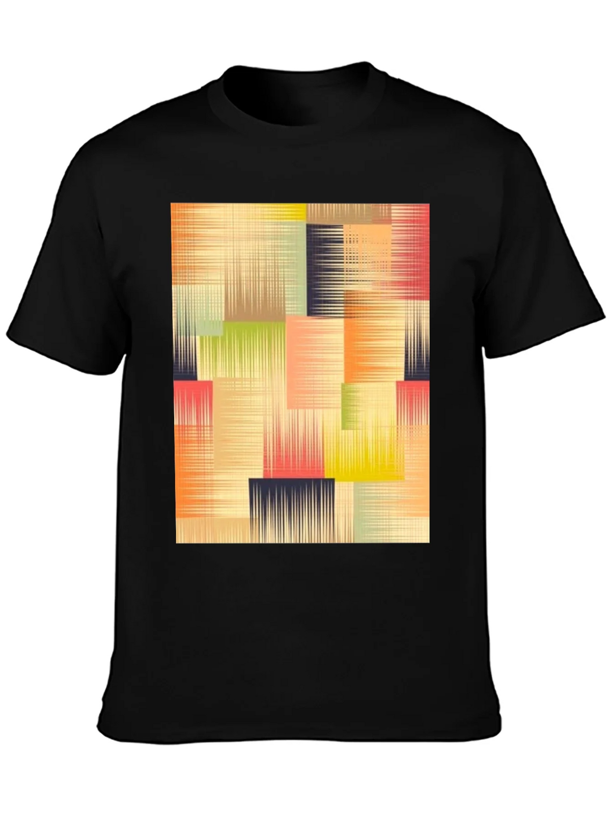Abstract Geometric T-Shirt - Modern Art Design product image 3