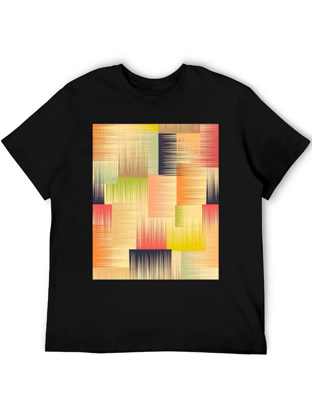 Abstract Geometric T-Shirt - Modern Art Design product image 5