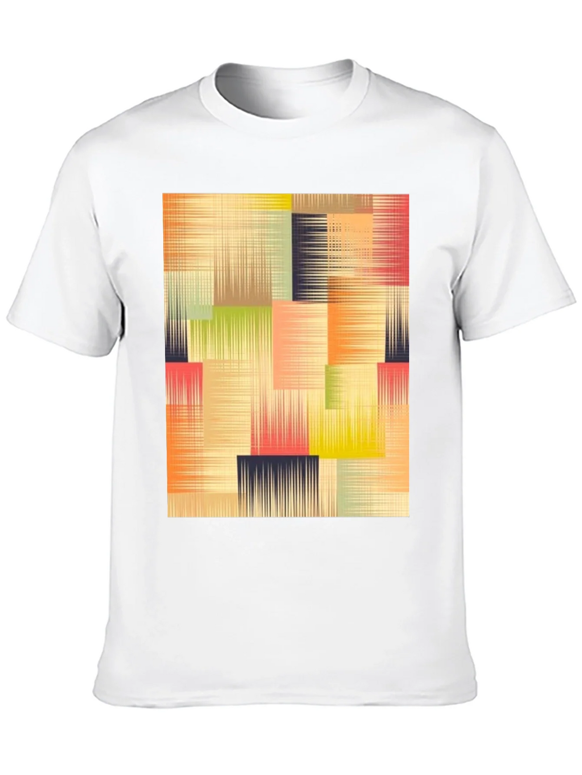 Abstract Geometric T-Shirt - Modern Art Design product image 9