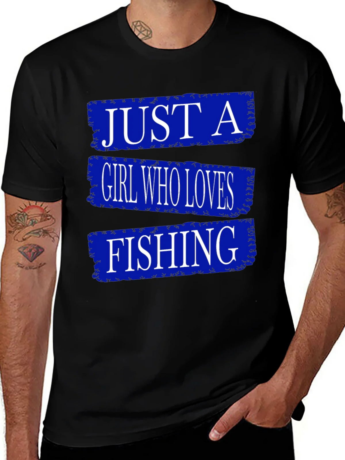 Just A Girl Who Loves Fishing T-Shirt product image 1