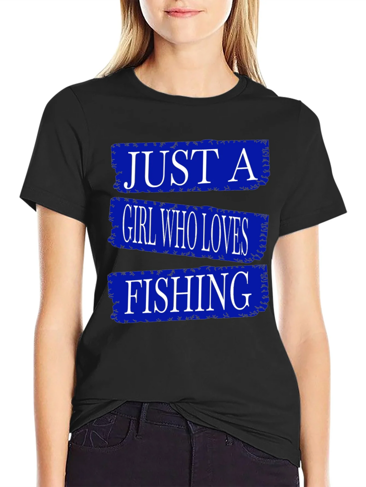 Just A Girl Who Loves Fishing T-Shirt product image 2