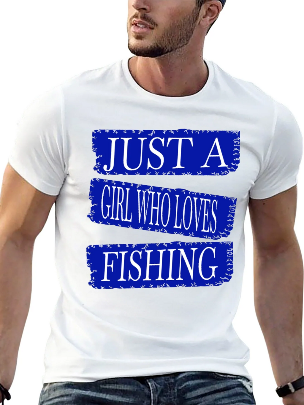 Just A Girl Who Loves Fishing T-Shirt product image 12