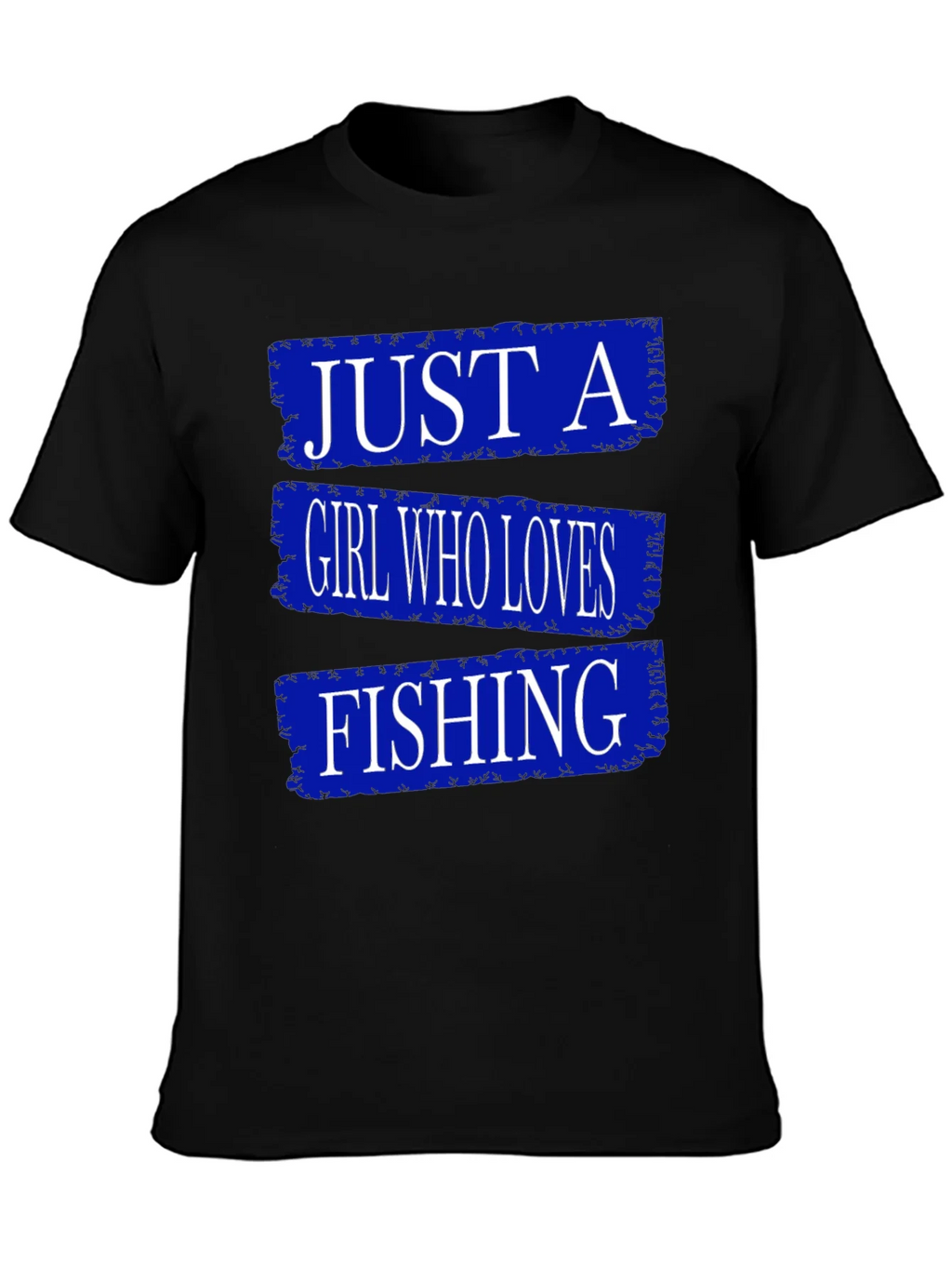 Just A Girl Who Loves Fishing T-Shirt product image 3