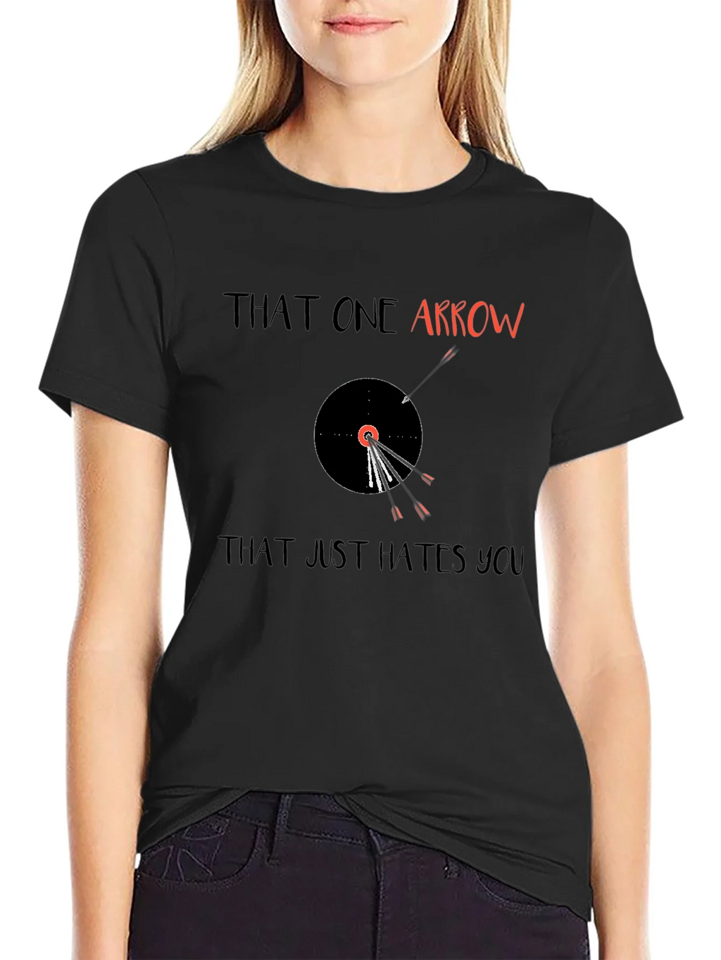 That One Arrow T-Shirt Funny Archer Humor Tee product image 2