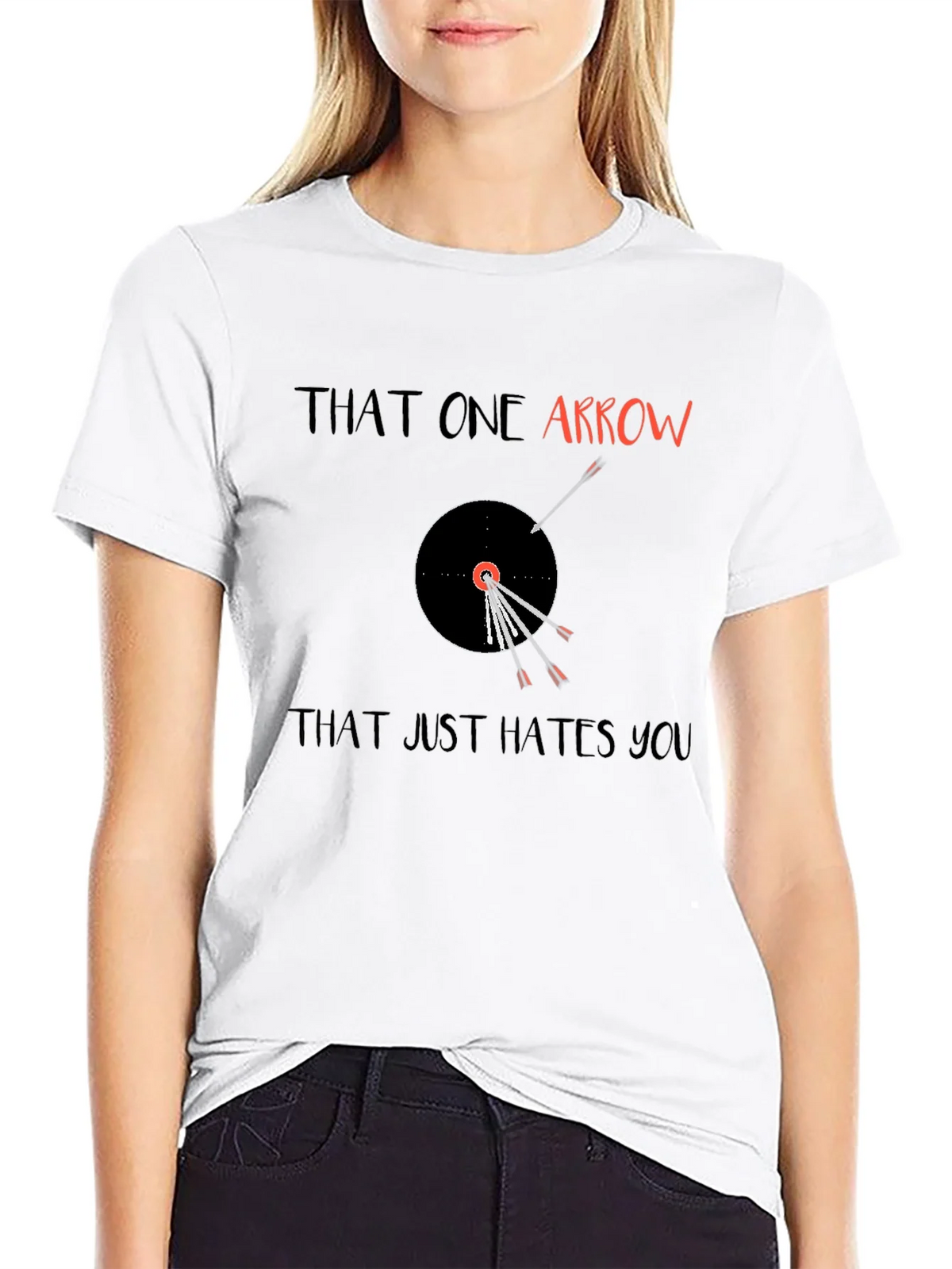 That One Arrow T-Shirt Funny Archer Humor Tee product image 8