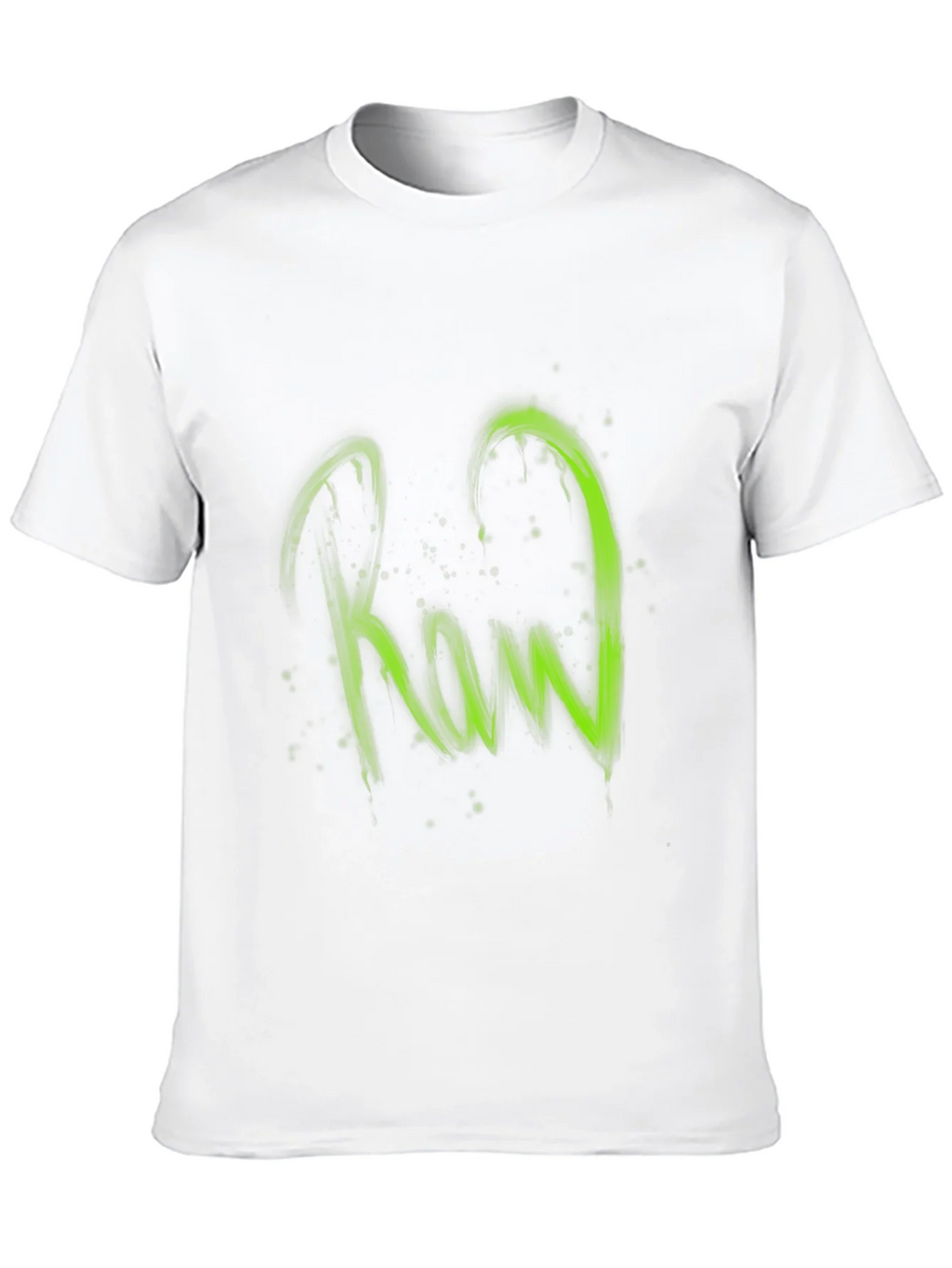 Raw Graphic Print Black T-Shirt product image 9