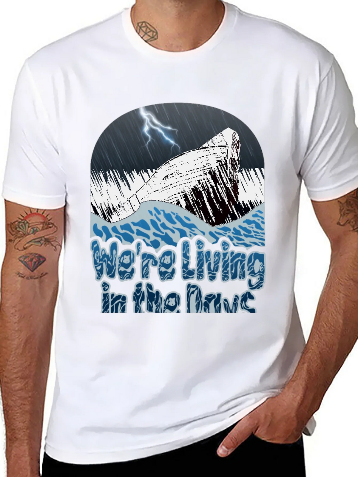 Were Living In The Daze Graphic T-Shirt product image 7