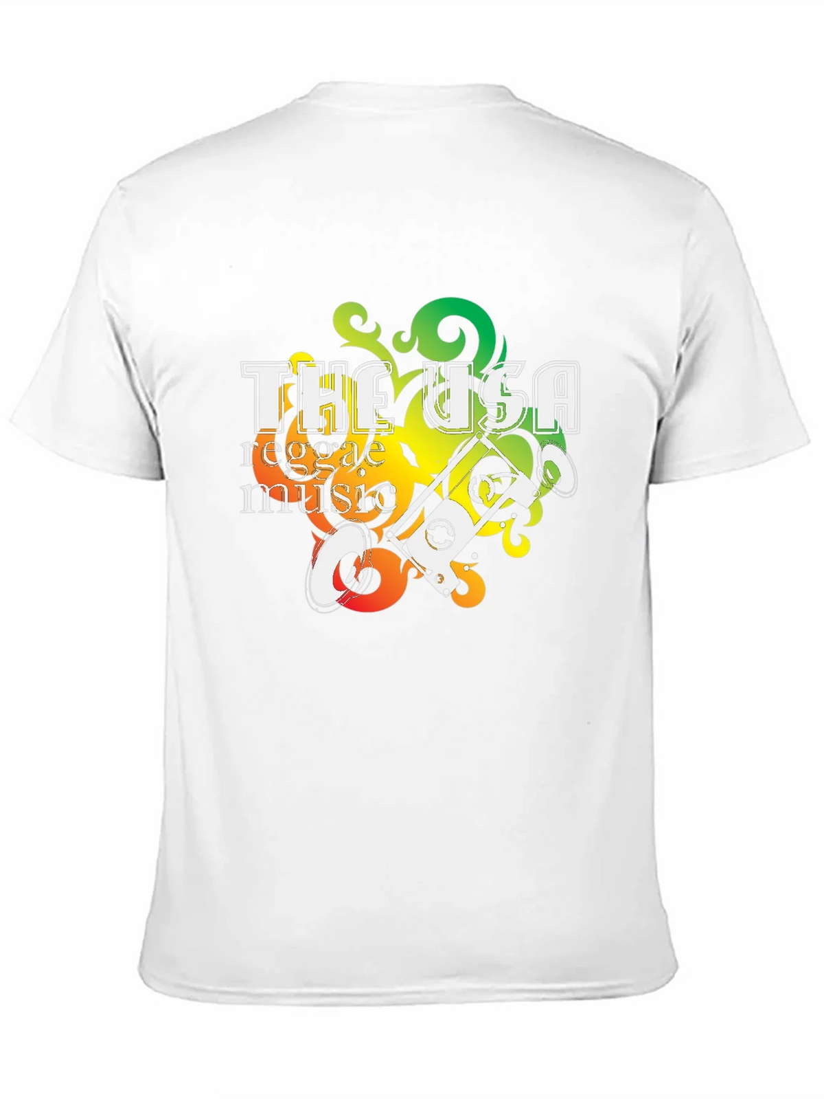 USA Reggae Music Graphic Tee - Black product image 10