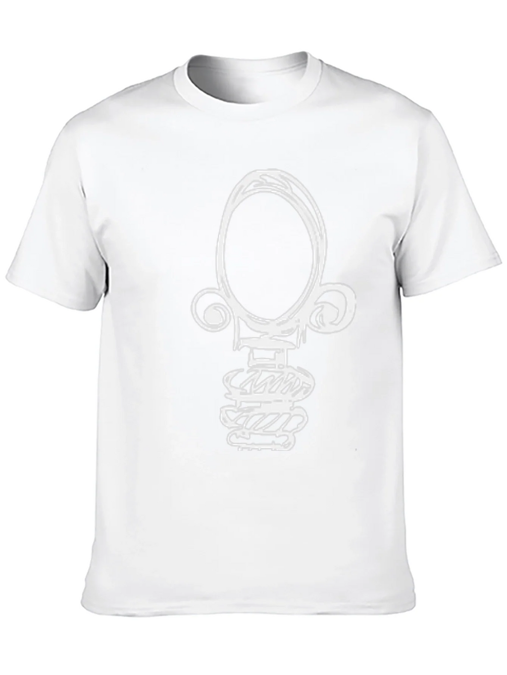 Abstract Graphic T-Shirt - Modern Black Tee product image 9