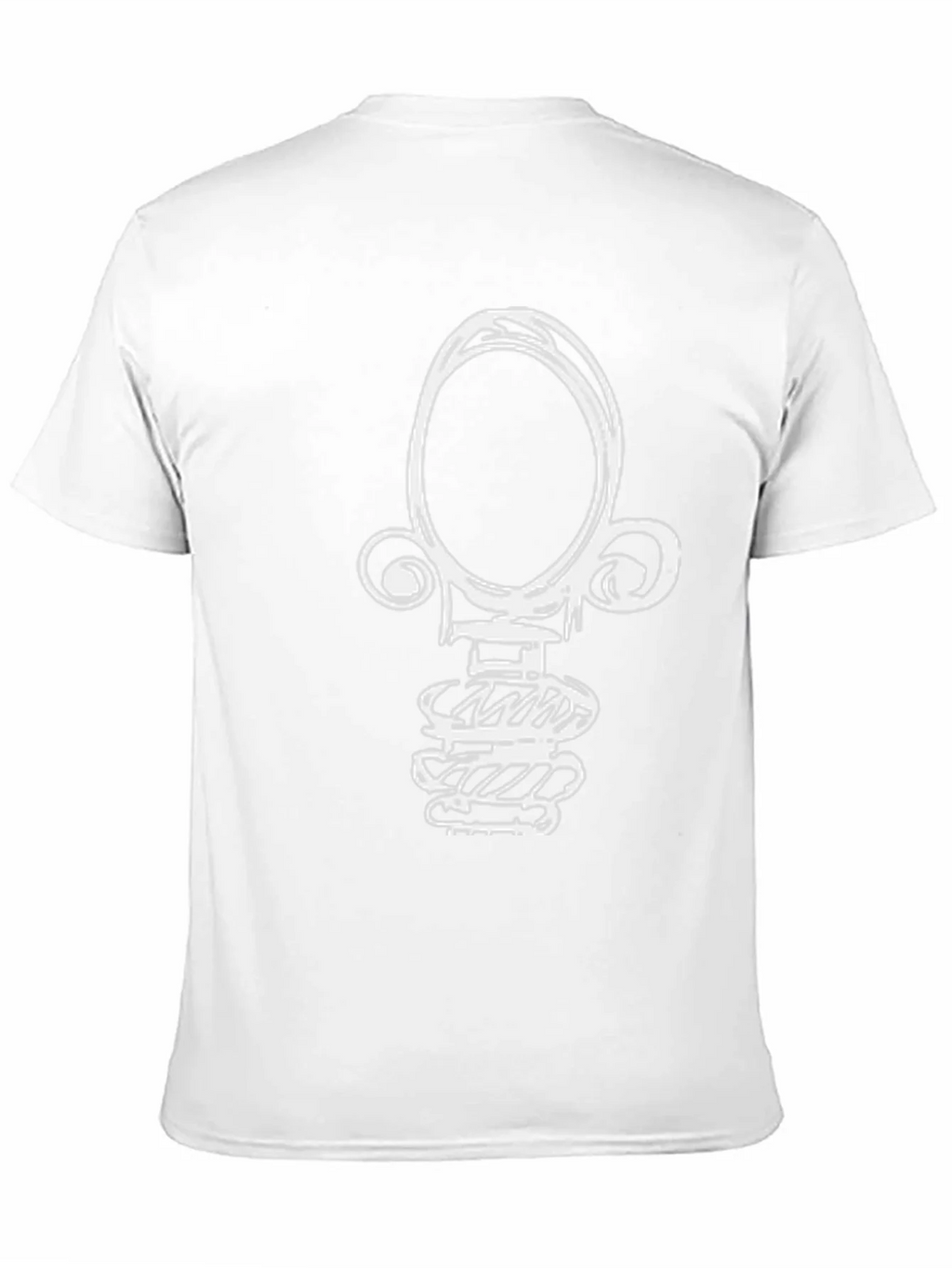 Abstract Graphic T-Shirt - Modern Black Tee product image 10