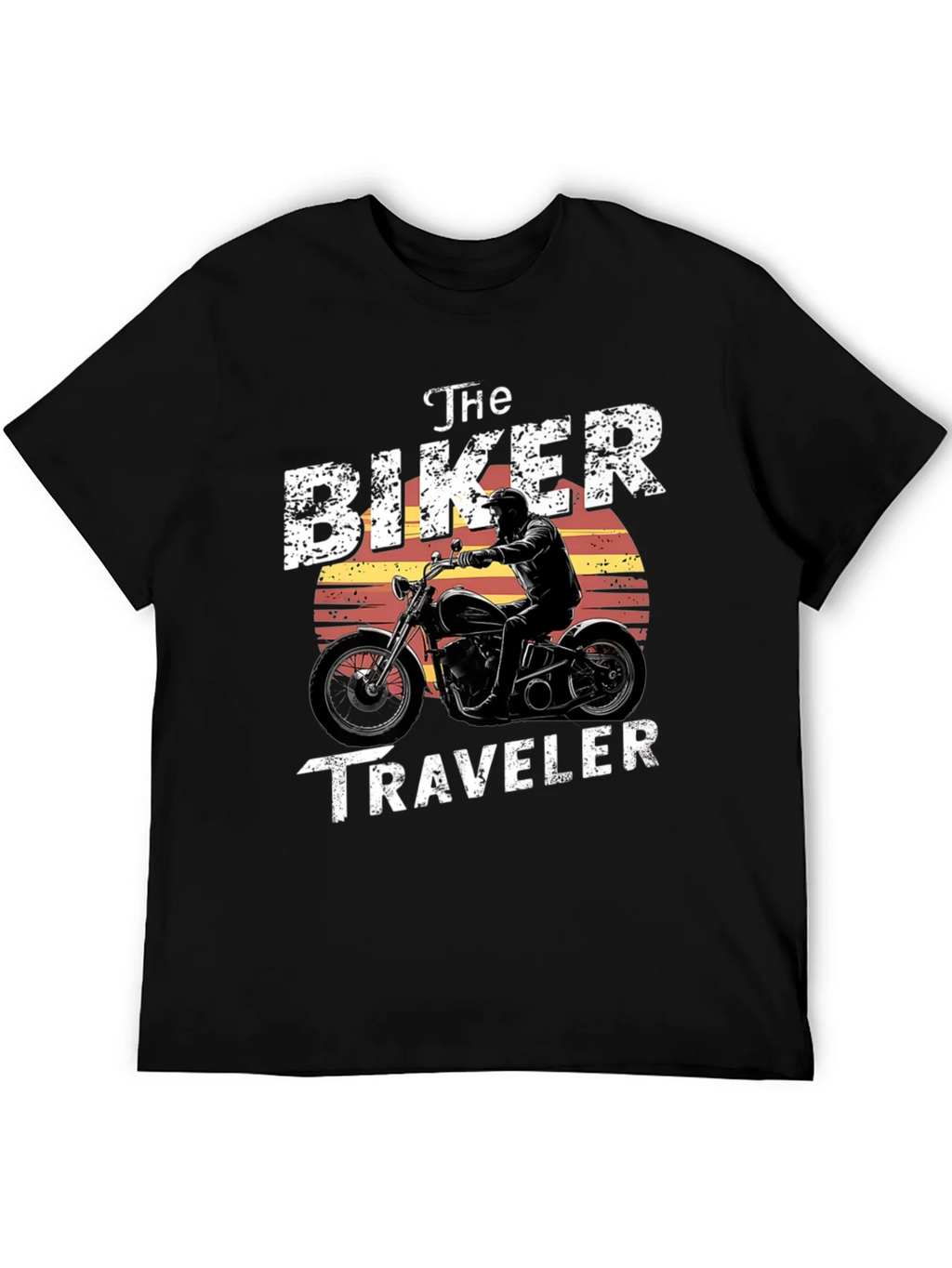 The Biker Traveler Graphic T-Shirt product image 2