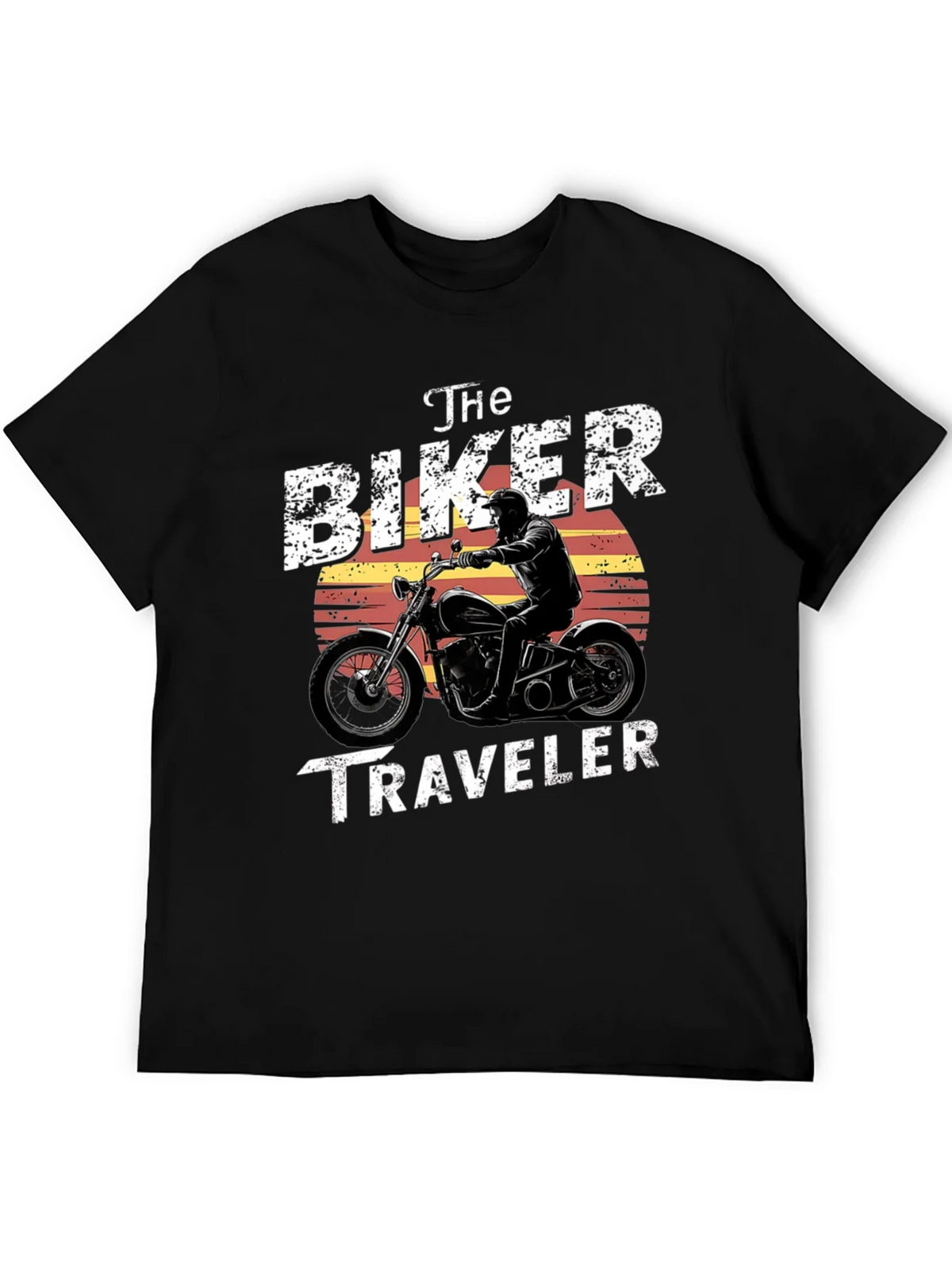 The Biker Traveler Graphic T-Shirt product image 2