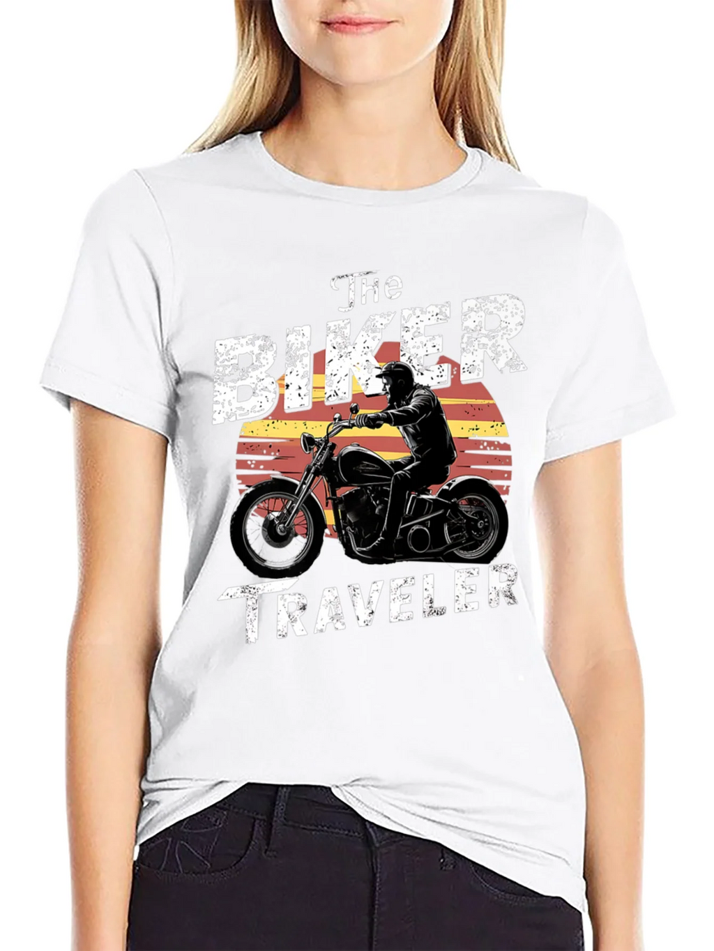 The Biker Traveler Graphic T-Shirt product image 5