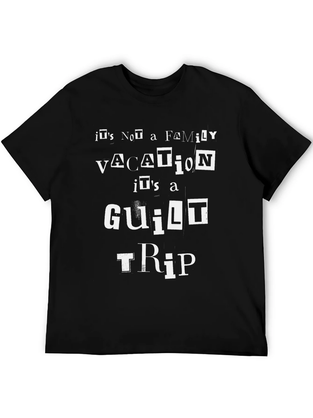 Funny Guilt Trip Vacation Graphic Tee product image 5