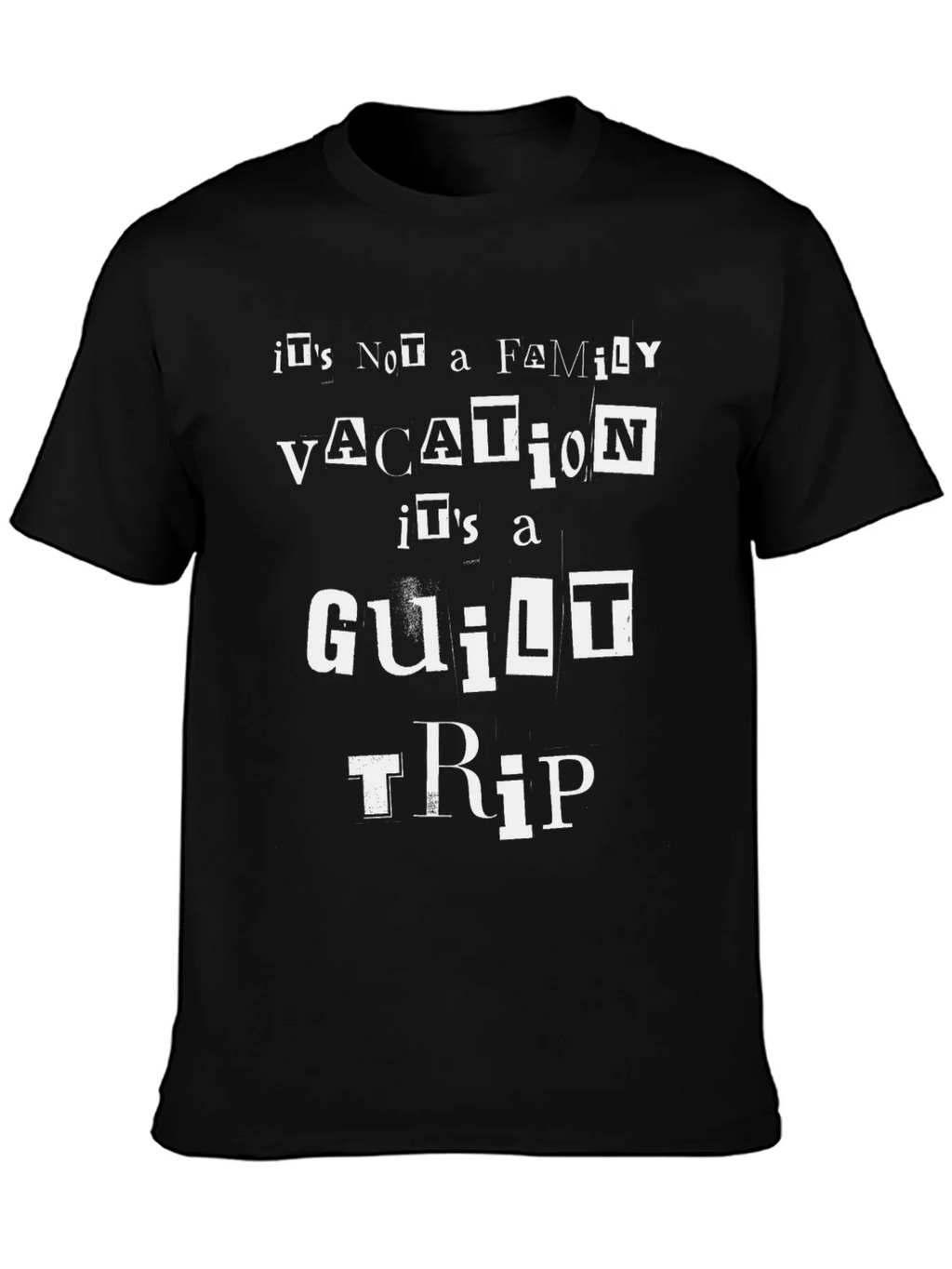 Funny Guilt Trip Vacation Graphic Tee product image 3