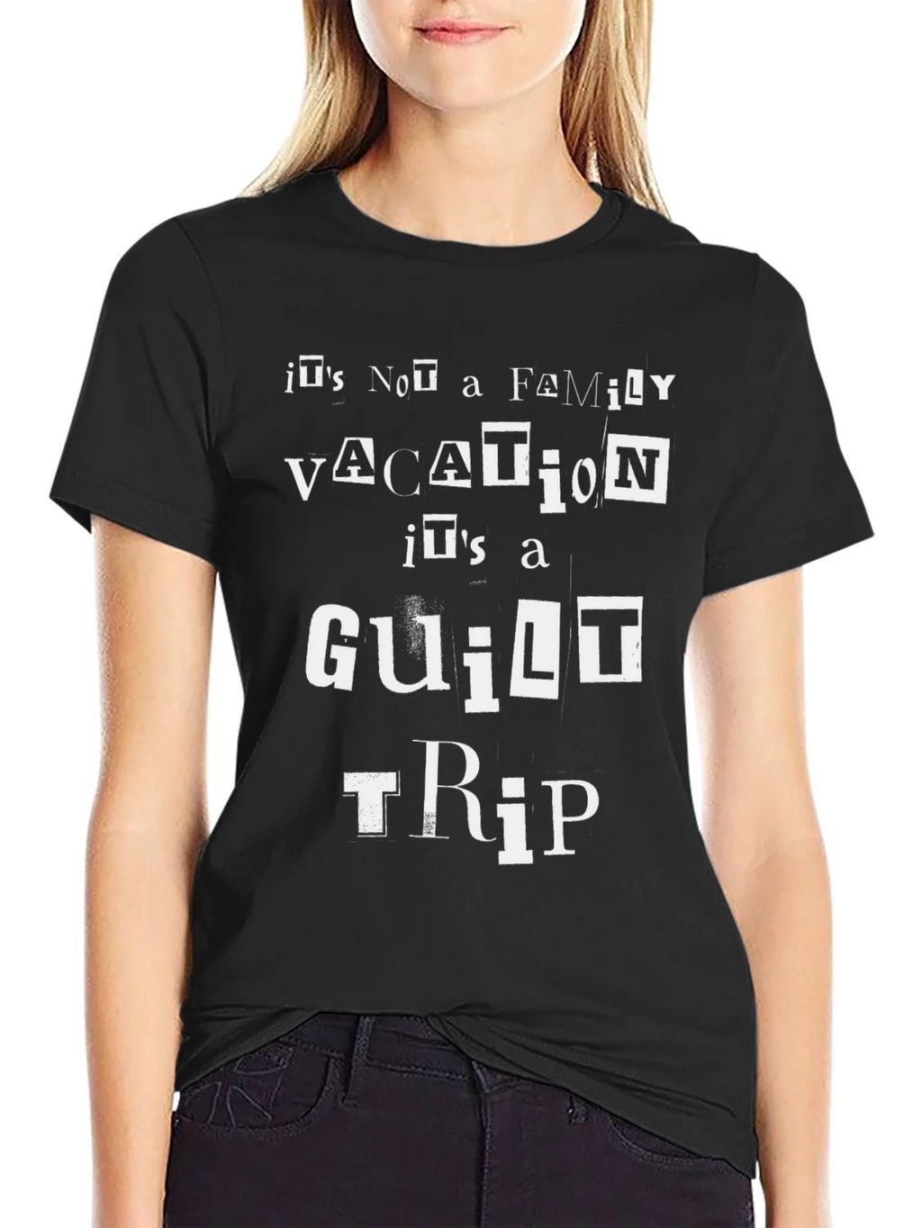 Funny Guilt Trip Vacation Graphic Tee product image 2