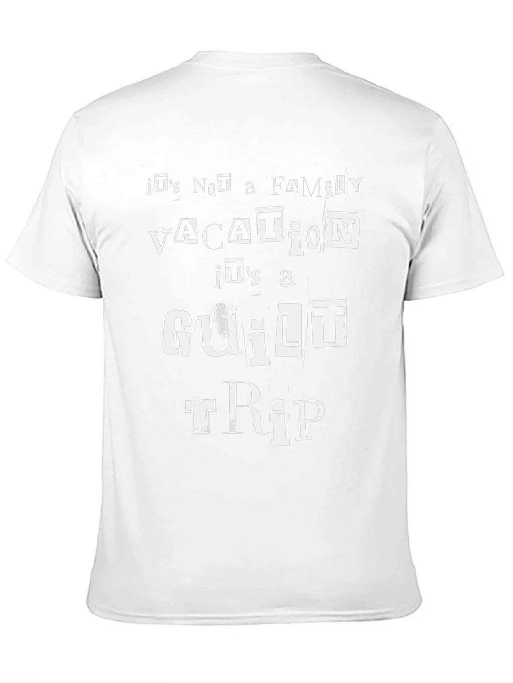 Funny Guilt Trip Vacation Graphic Tee product image 10