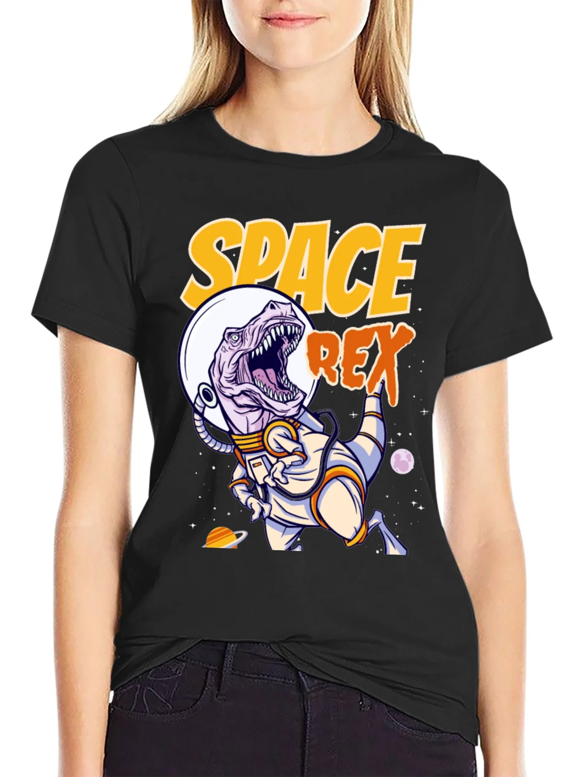 Space Rex T-Shirt - Astronaut Dinosaur Tee product image 2