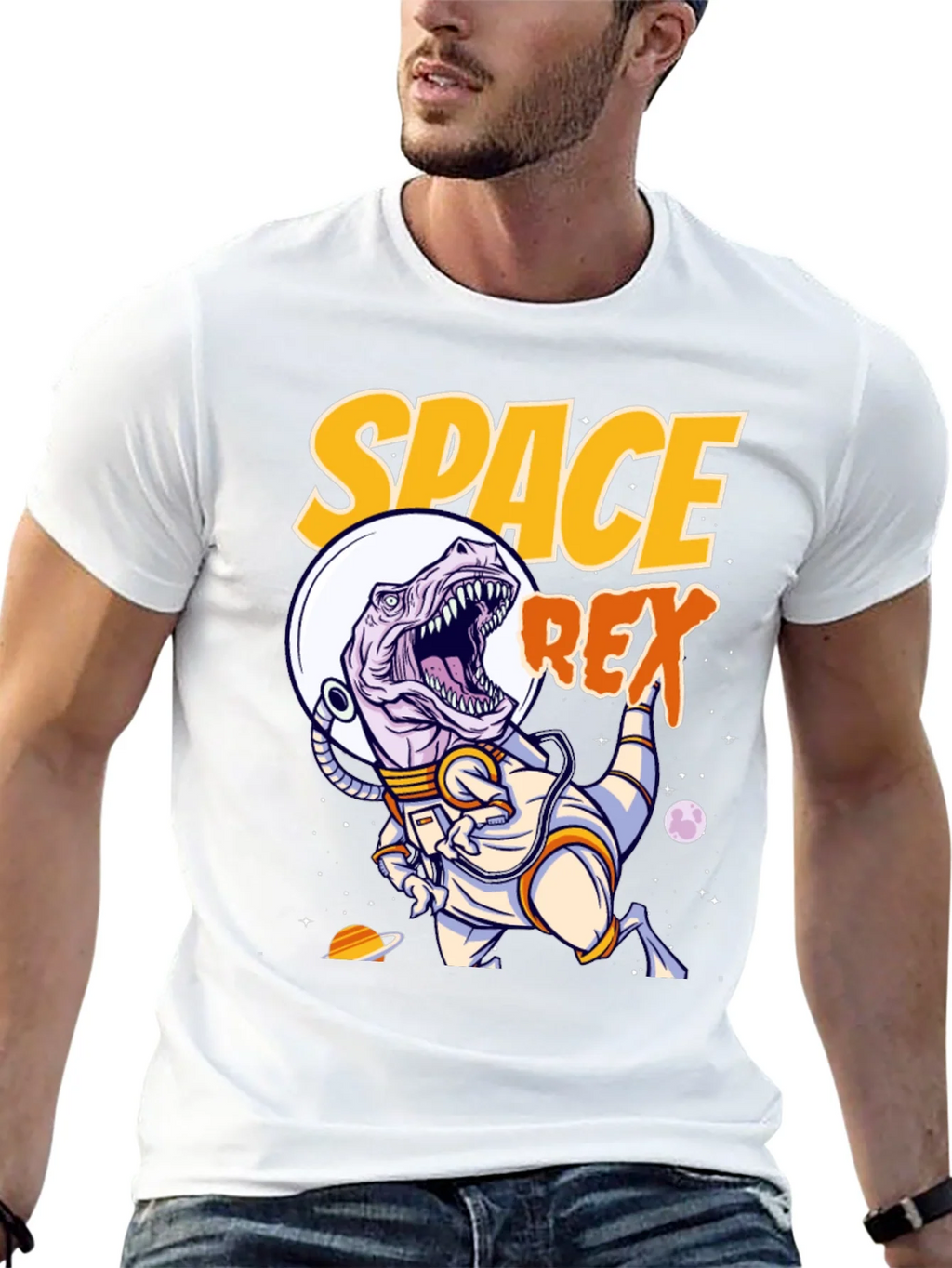 Space Rex T-Shirt - Astronaut Dinosaur Tee product image 12