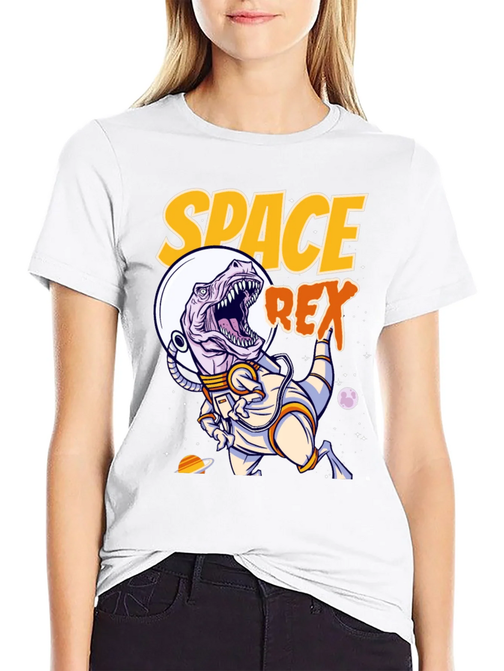 Space Rex T-Shirt - Astronaut Dinosaur Tee product image 8