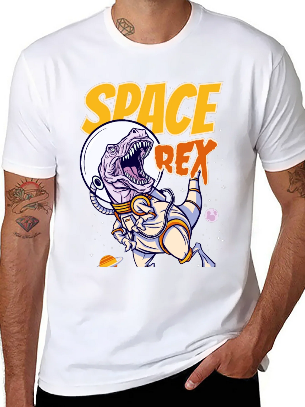 Space Rex T-Shirt - Astronaut Dinosaur Tee product image 7