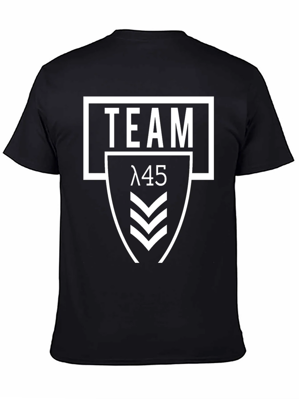 Team 45 Graphic Print Black T-Shirt product image 4