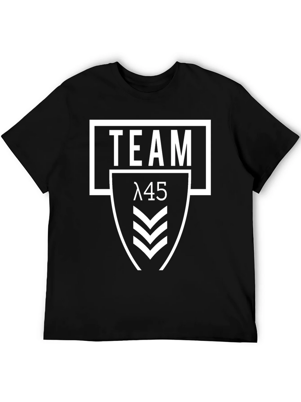 Team 45 Graphic Print Black T-Shirt product image 5