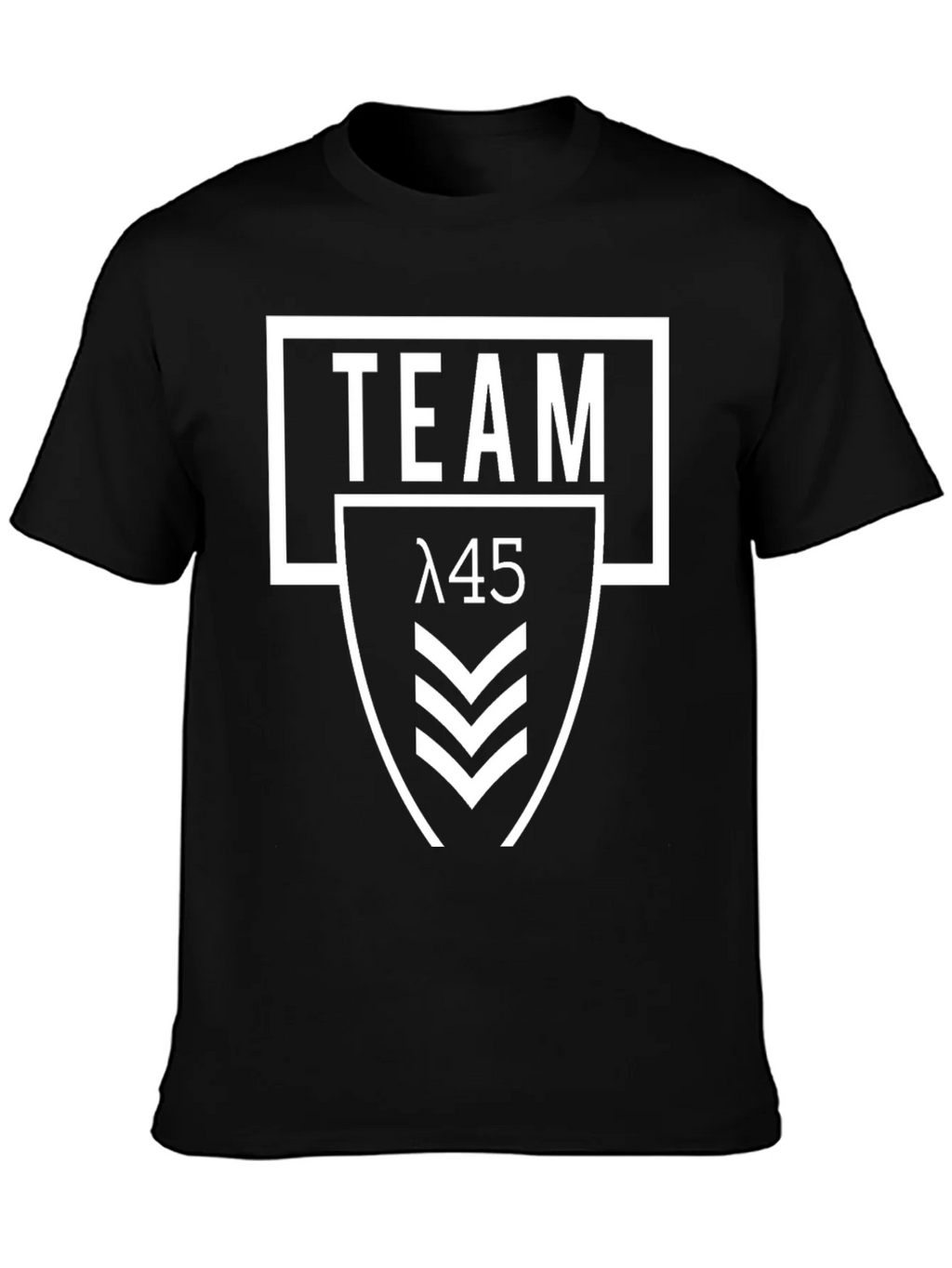 Team 45 Graphic Print Black T-Shirt product image 3