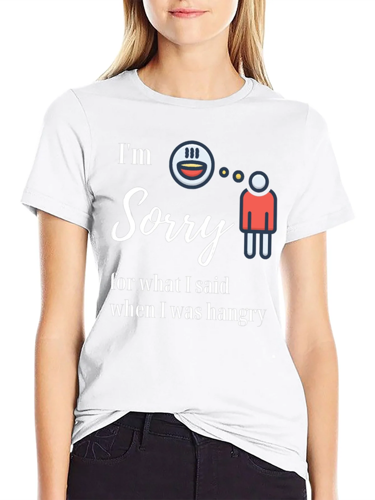 Funny Hangry Graphic Tee - Im Sorry Shirt product image 8
