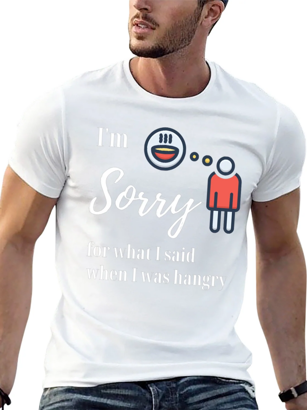 Funny Hangry Graphic Tee - Im Sorry Shirt product image 12