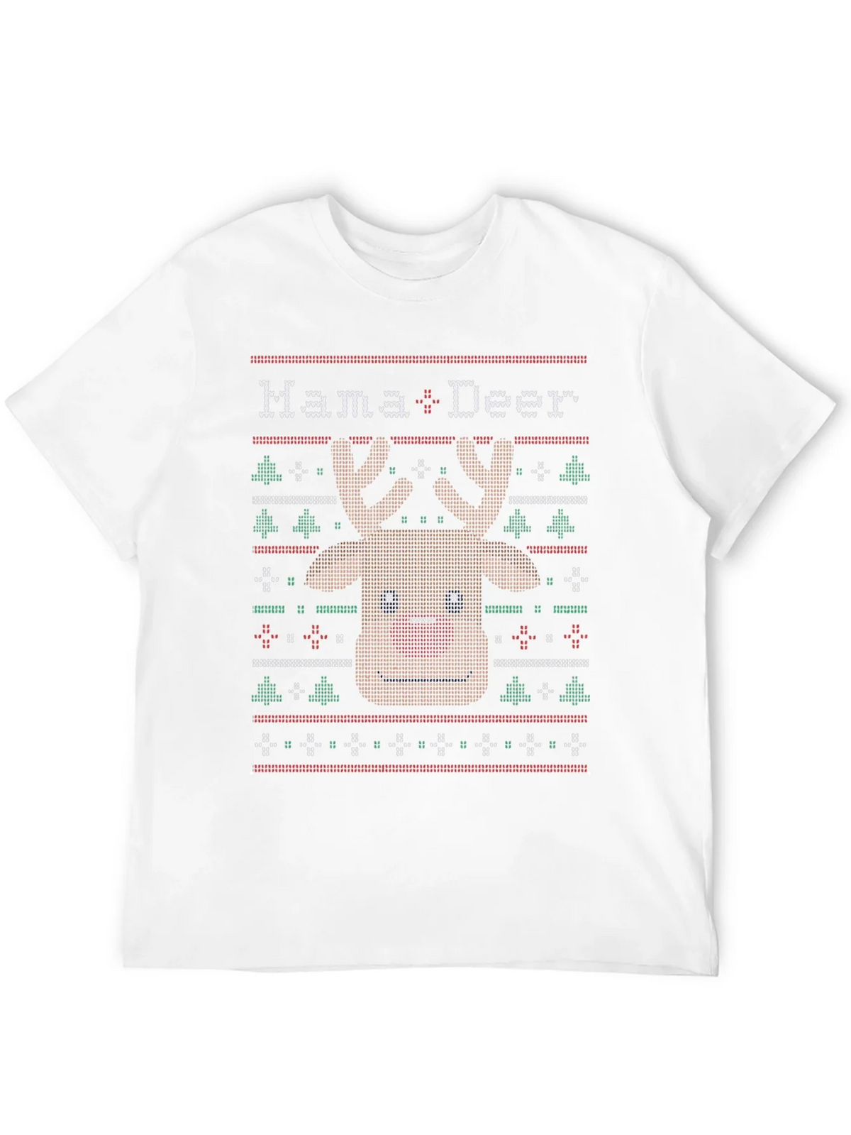 Mama Deer Ugly Christmas Sweater T-Shirt product image 11