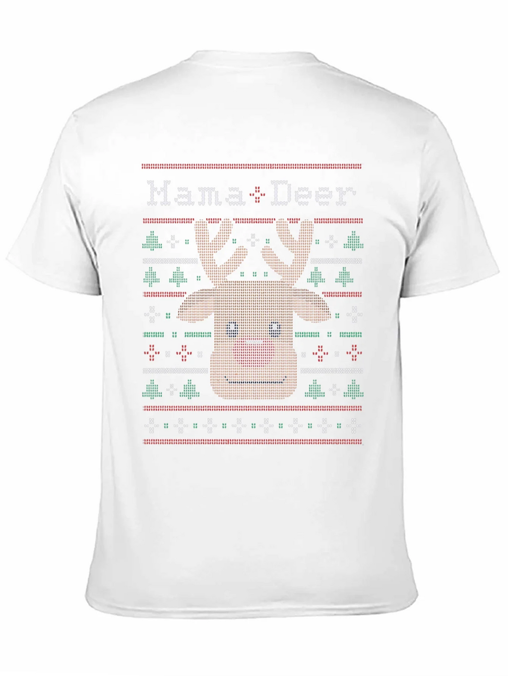 Mama Deer Ugly Christmas Sweater T-Shirt product image 10