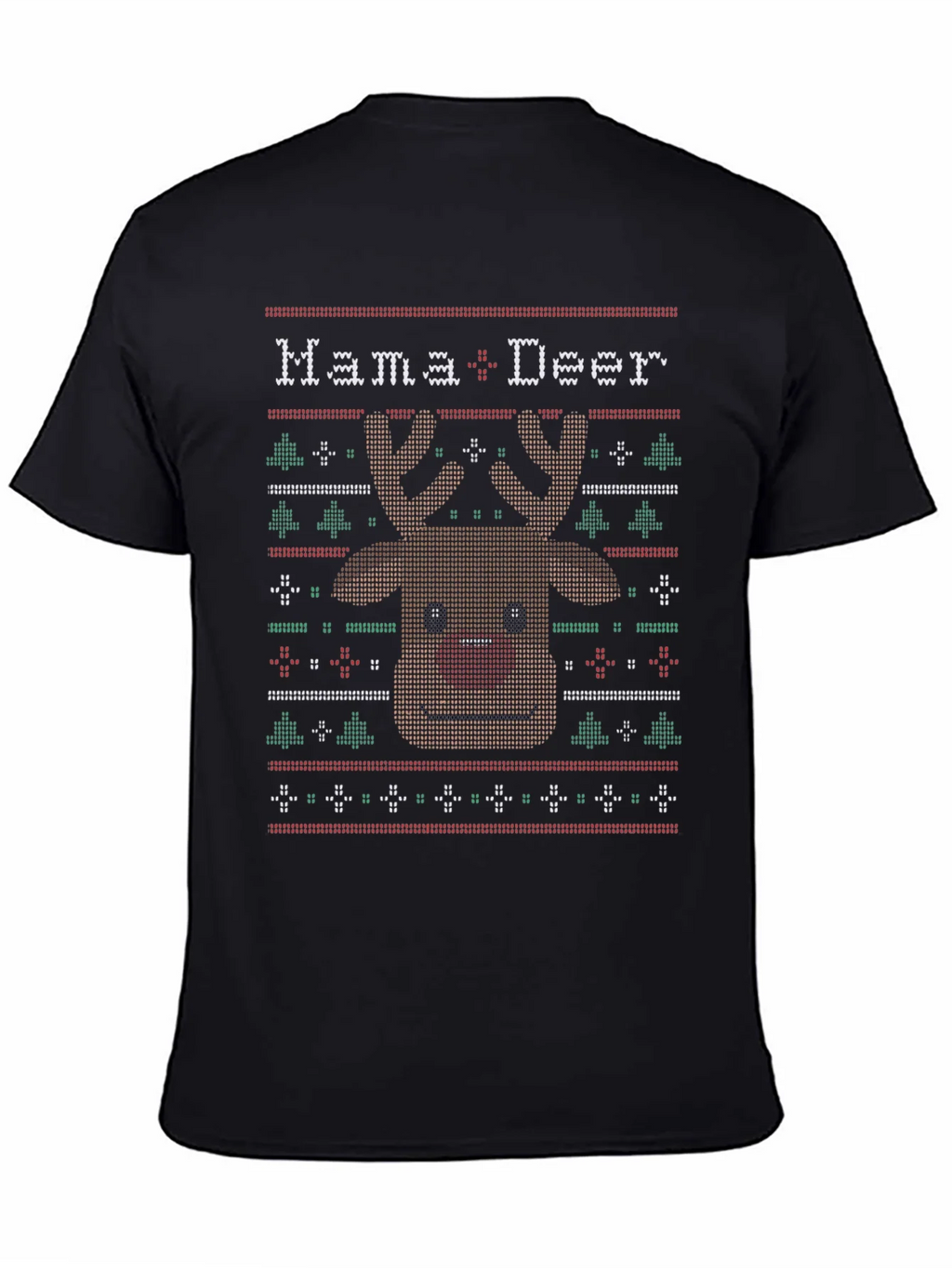 Mama Deer Ugly Christmas Sweater T-Shirt product image 4