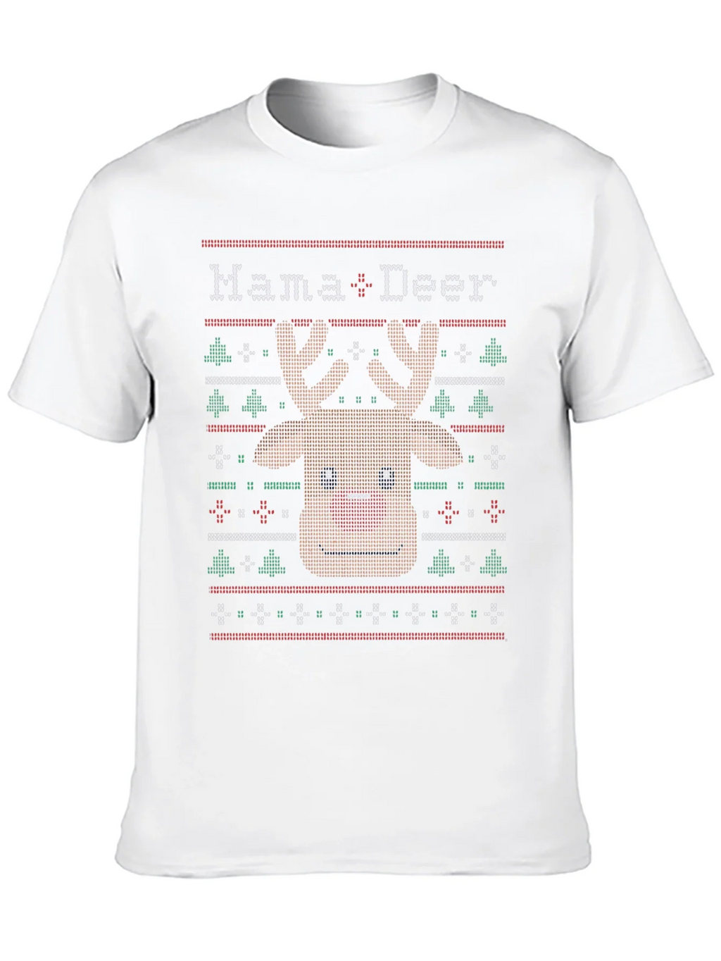 Mama Deer Ugly Christmas Sweater T-Shirt product image 9