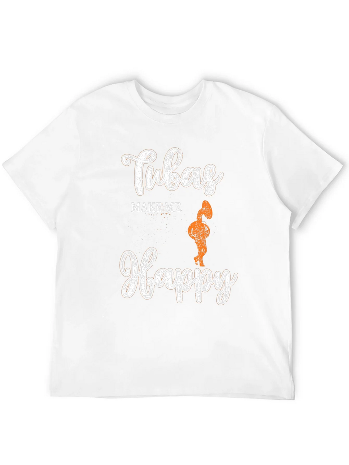 Tubas Make Me Happy Graphic Tee product image 11