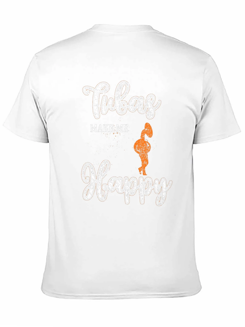 Tubas Make Me Happy Graphic Tee product image 10
