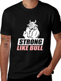 Strong Like Bull Graphic Tee product image 1