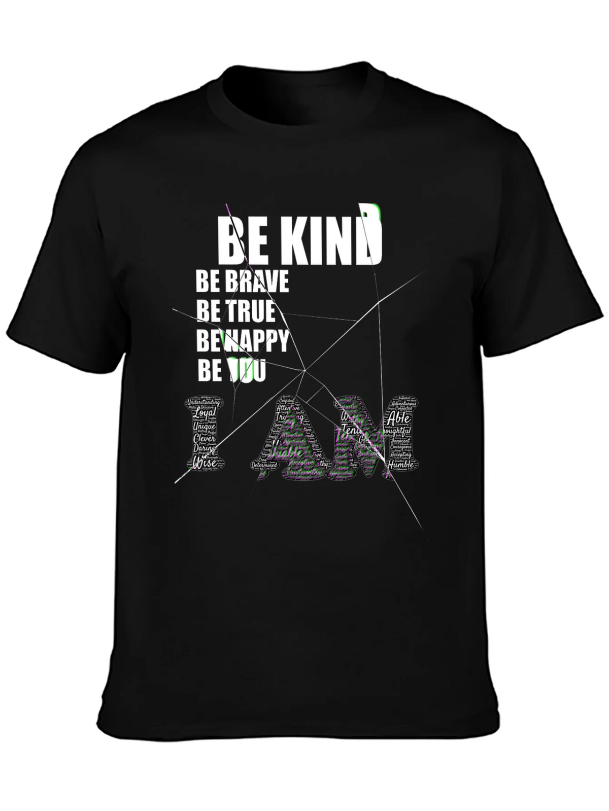 Be Kind Graphic Tee - Inspirational Word Art product image 3
