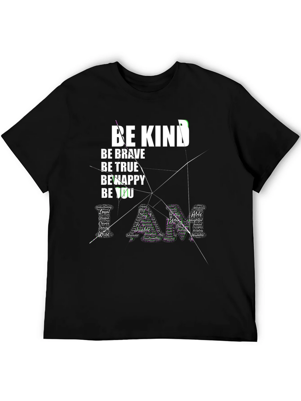 Be Kind Graphic Tee - Inspirational Word Art product image 5