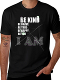 Be Kind Graphic Tee - Inspirational Word Art product image 1