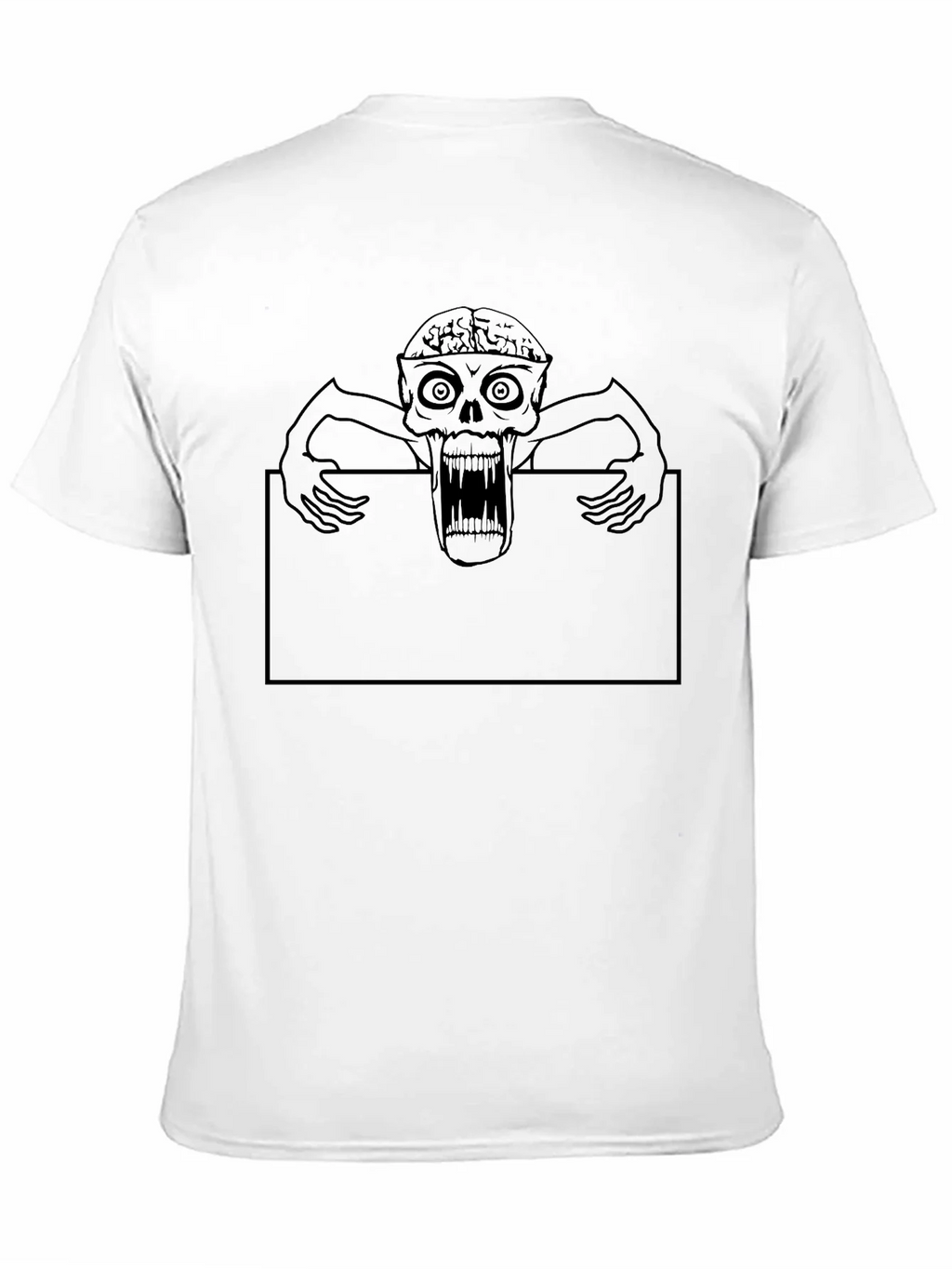 Zombie Graphic Black T-Shirt product image 10