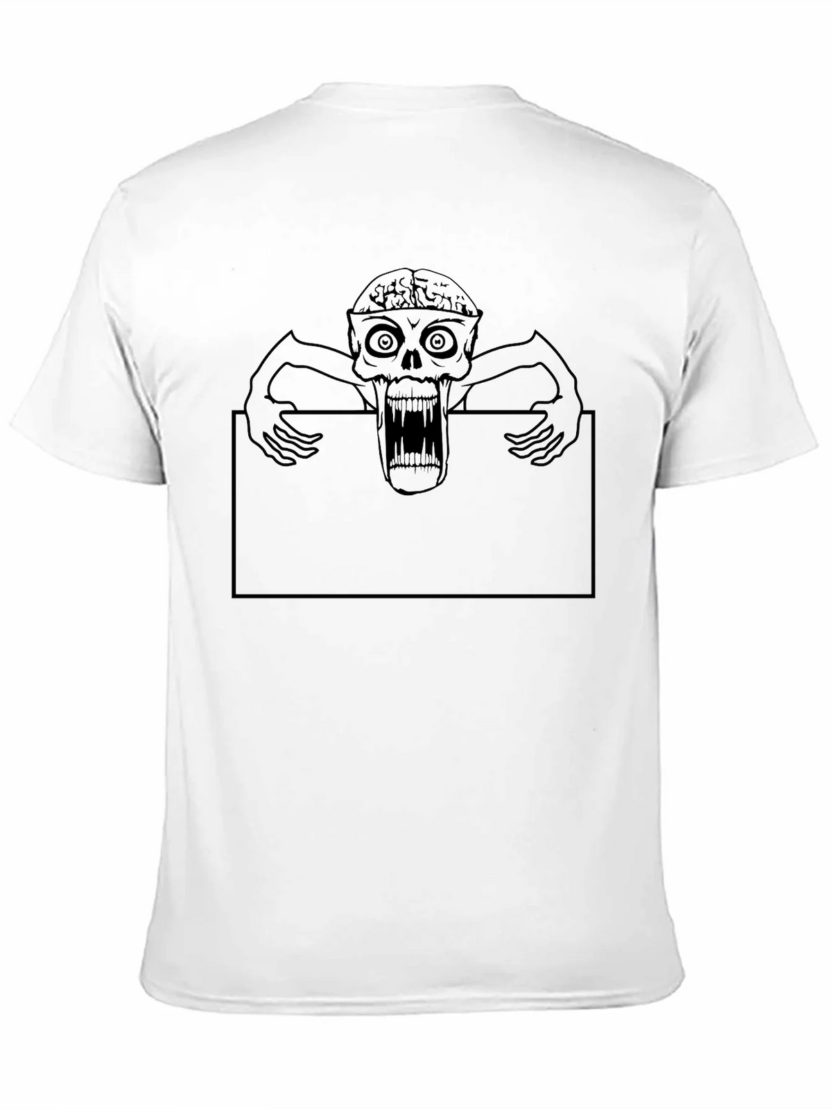Zombie Graphic Black T-Shirt product image 10