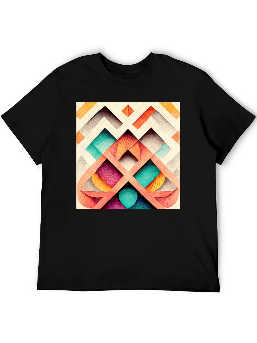Abstract Geometric Pattern Tee product image 5
