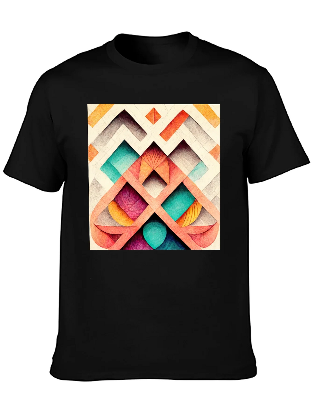 Abstract Geometric Pattern Tee product image 3