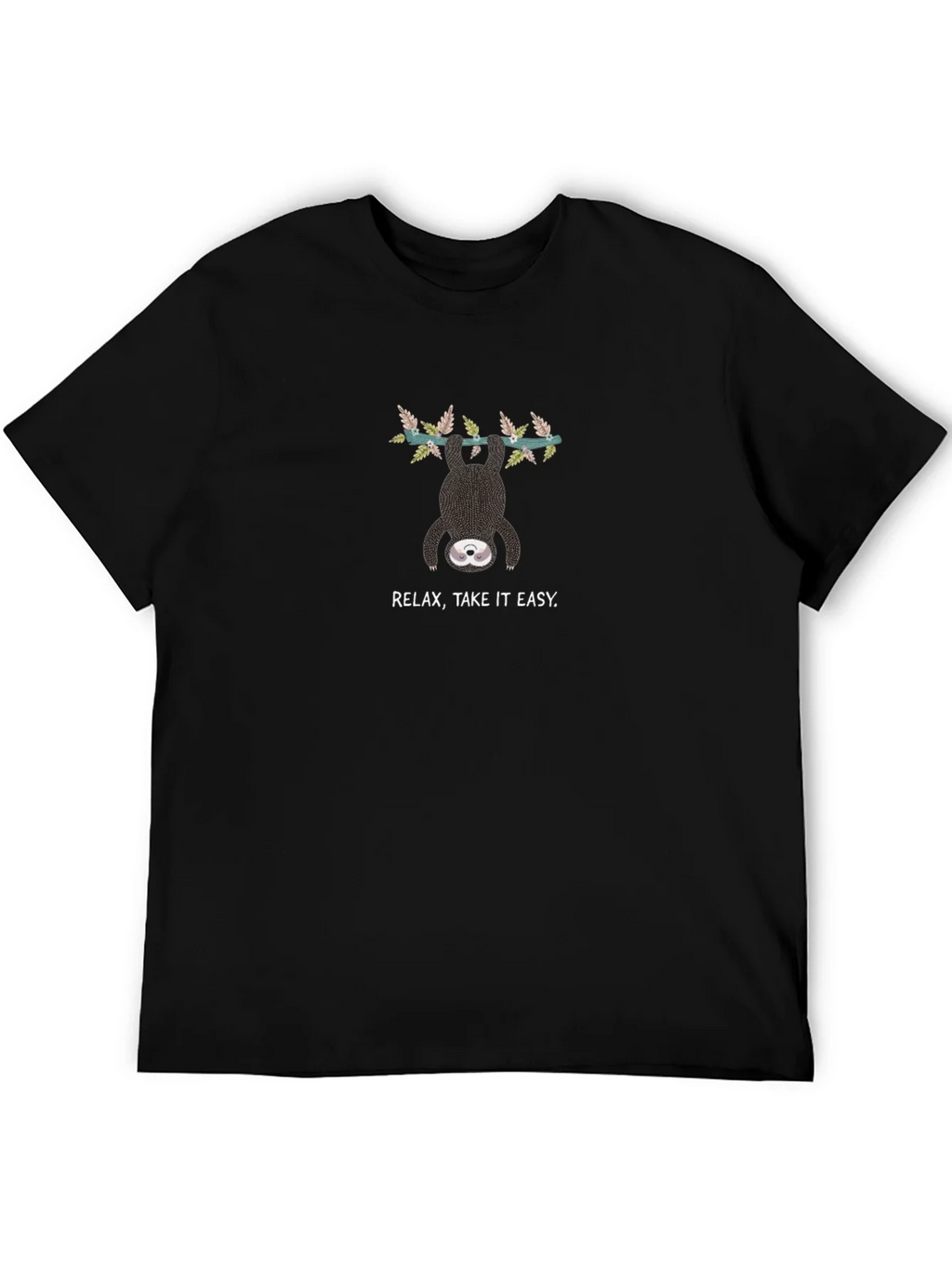 Relax Sloth Graphic Tee - Easygoing Vibe product image 5