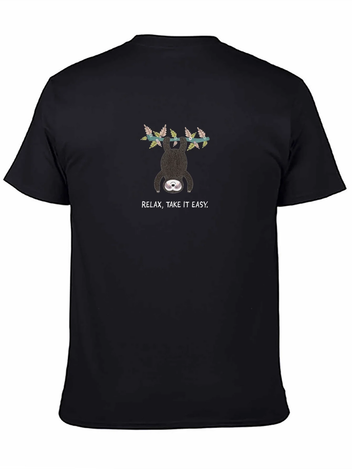 Relax Sloth Graphic Tee - Easygoing Vibe product image 4
