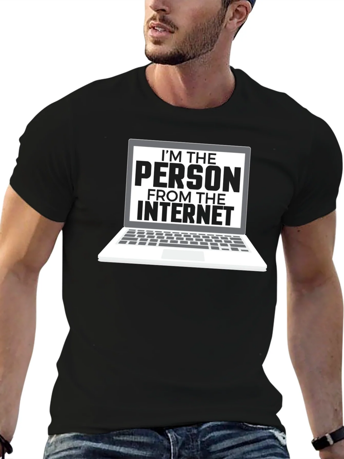Im The Person From Internet T-Shirt product image 6