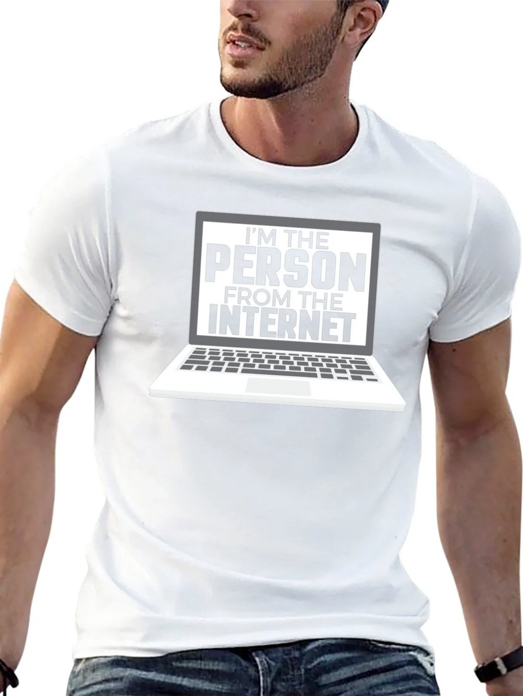 Im The Person From Internet T-Shirt product image 12