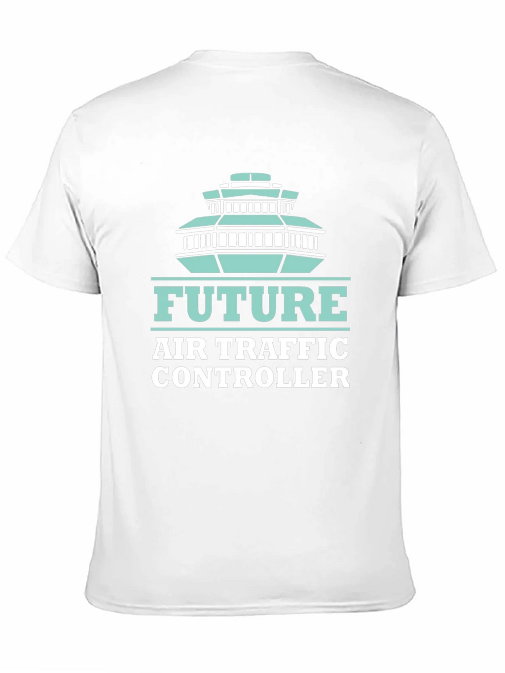 Future Air Traffic Controller Black Graphic Tee product image 10