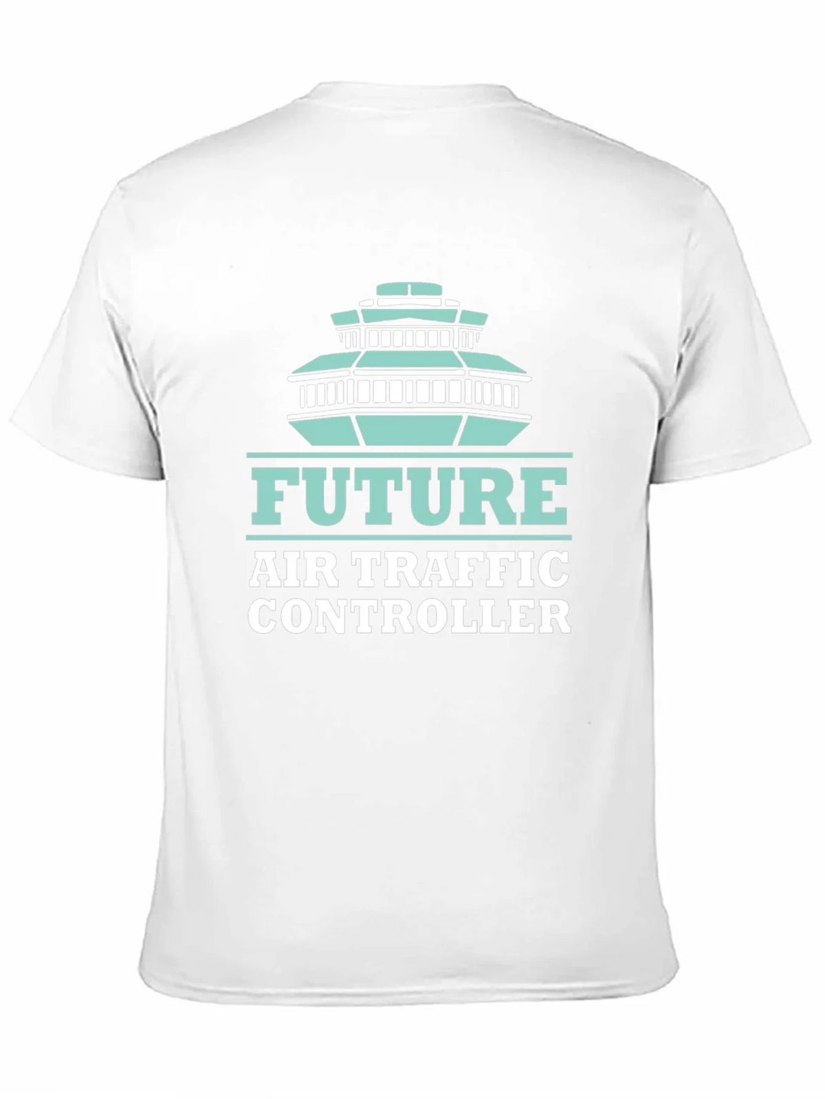 Future Air Traffic Controller Black Graphic Tee product image 10